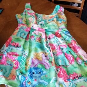 Hot Topic My Little Pony dress cute XL rainbow